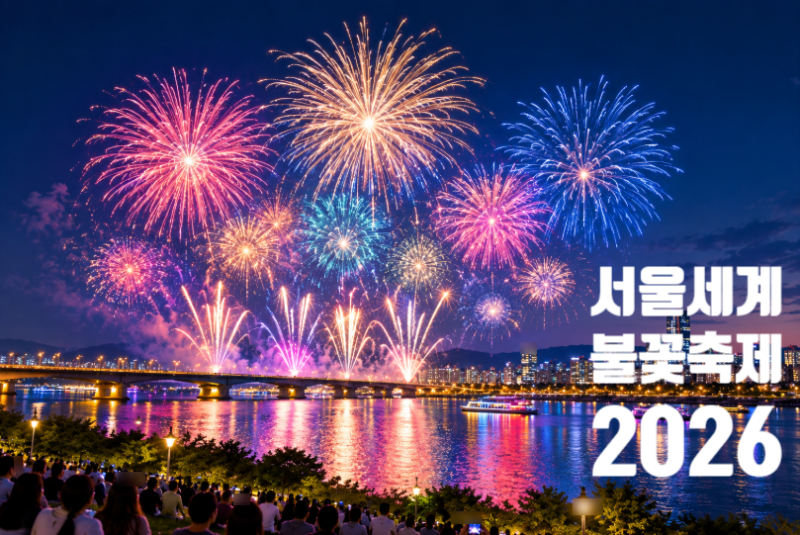 서울세계불꽃축제 2026 일정·타임테이블·교통대책 총정리 (경제적 효과 포함)