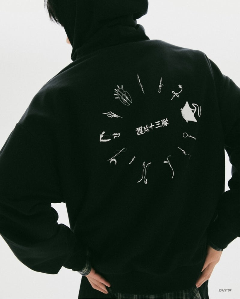 스파오 X 블리치 천년혈전 컬렉션 제품 리스트, 오프라인 매장