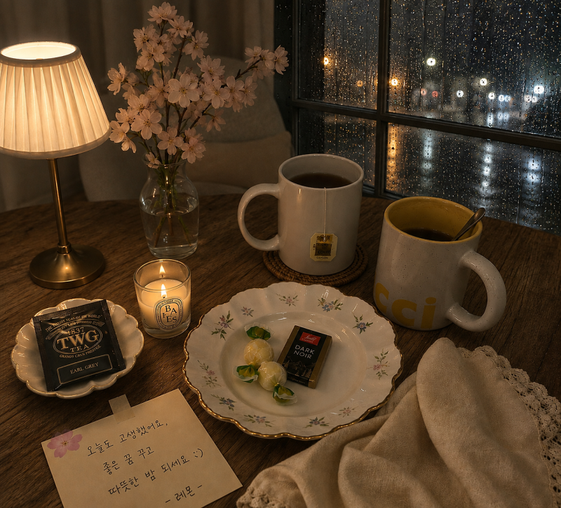 따뜻한 밤 되세요! 이루마 - Kiss The Rain