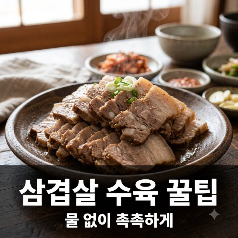 "물 한 방울 없이?" 잡내 싹 잡는 삼겹살수육삶는법, 40분 뒤 찾아온 반전..
