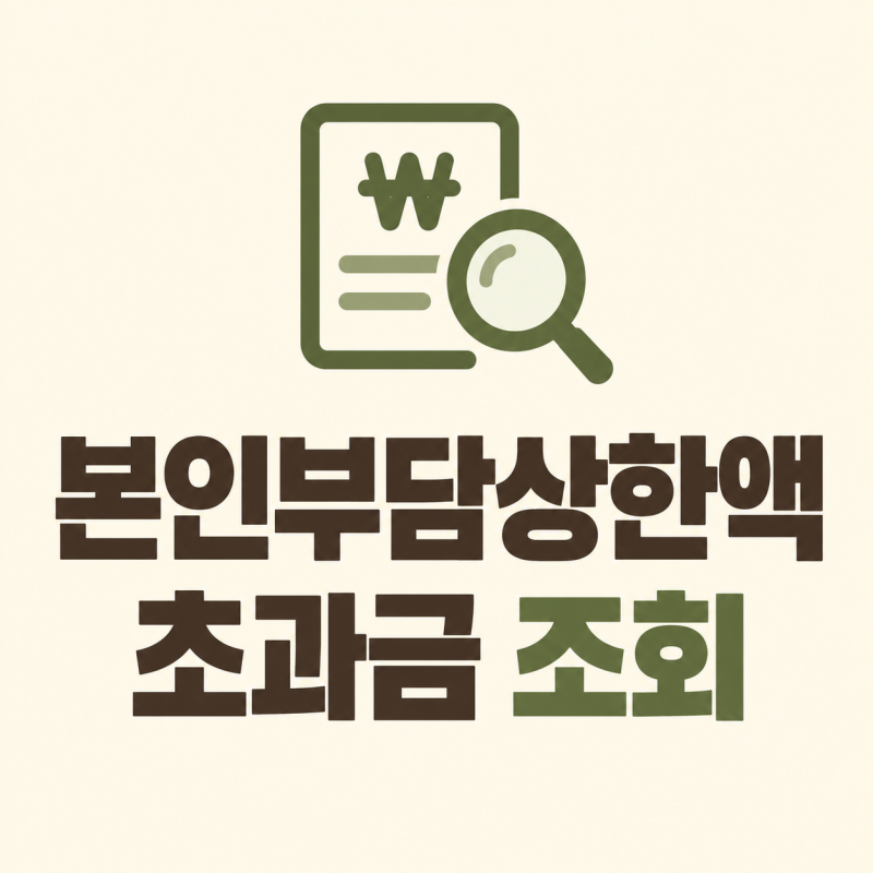 본인부담상한액 초과금 신청 후 조회 방법｜처리상태·지급내역 확인하기 (2026 최신)