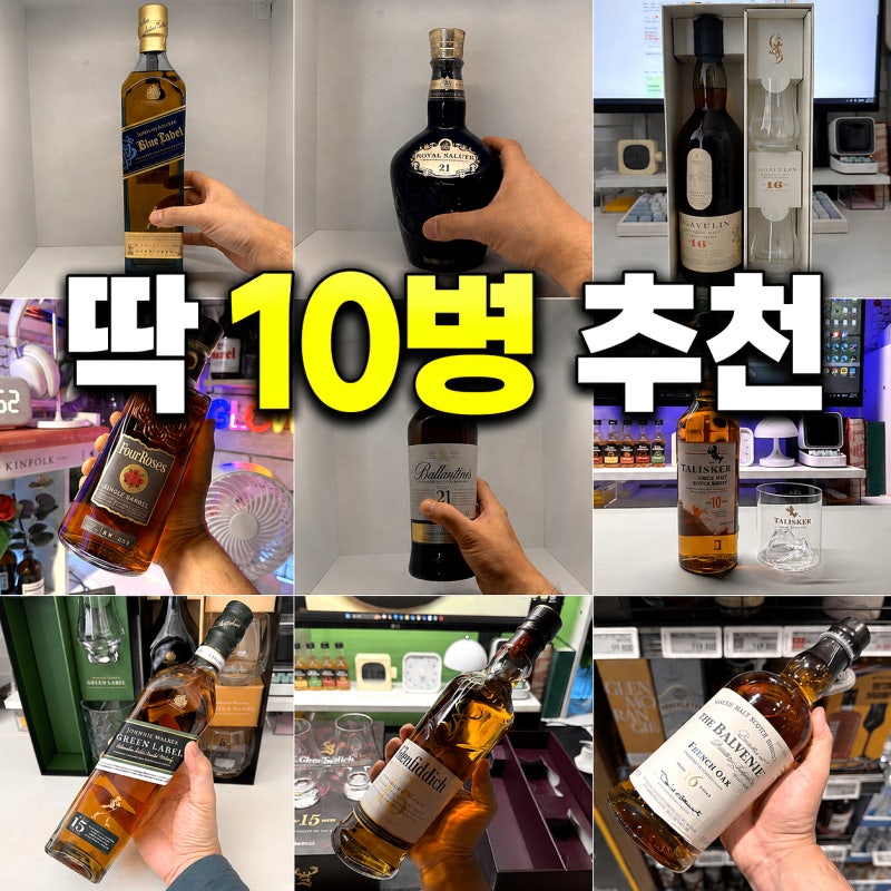 트레이더스 위스키 딱 10병만 고른다면? 가격대별 추천!!