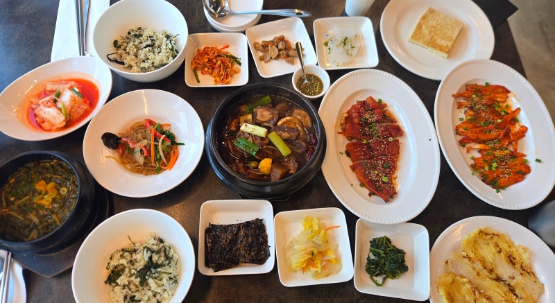 인천 아라뱃길 맛집 씨앤비 베이커리 카페｜소갈비찜 정식 내 돈 내산 후기