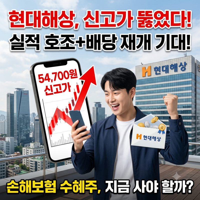 현대해상 주가 전망 "실적과 배당이 다시 이야기되는 손해보험사"