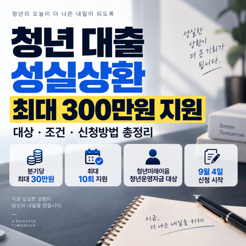 신한미소금융 청년 성실상환 지원금｜최대 300만원 대상·신청방법 총정리