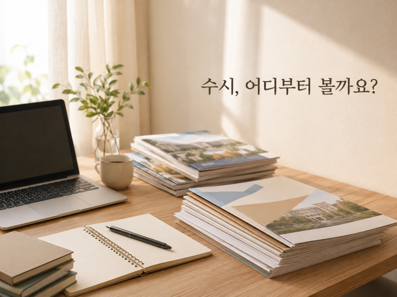 검정고시 합격자 수시 지원 가능 대학, 무엇부터 비교해야 할까요?
