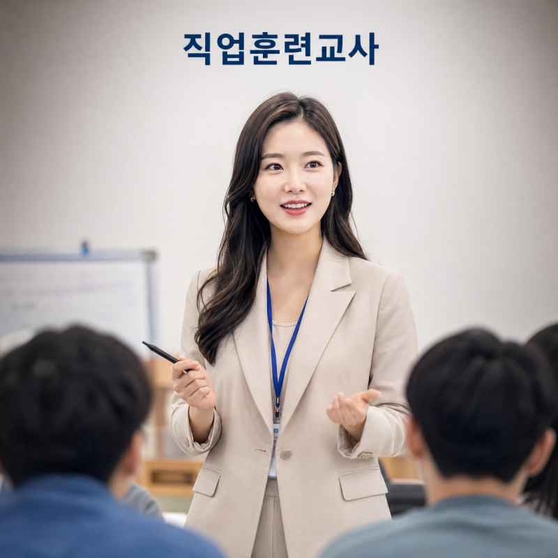 직업훈련교사 자격증 2급 따려면? 취득조건과 활용 현실 정리