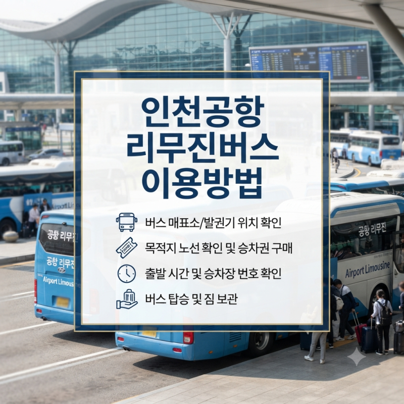 인천공항 버스 시간표와 요금｜T2 발권·예약까지 한 번에