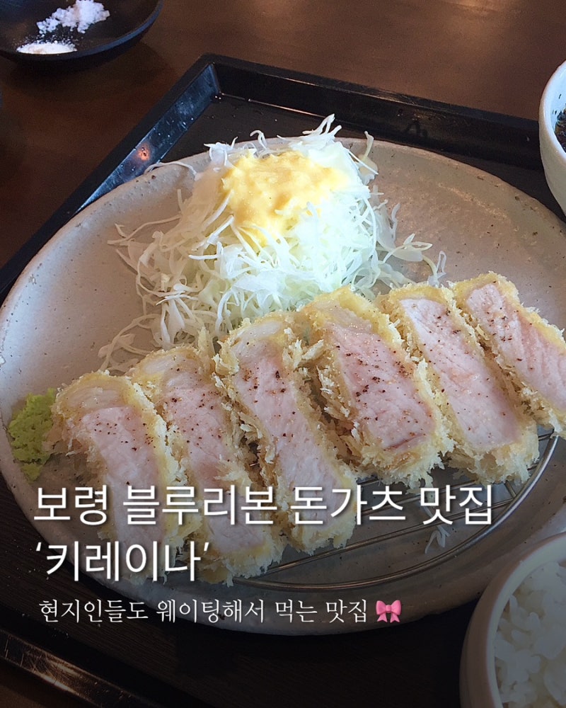 보령 맛집 | 현지인이 추천하는 돈카츠 맛집'키레이나'솔직후기 (예약/주차 꿀팁)