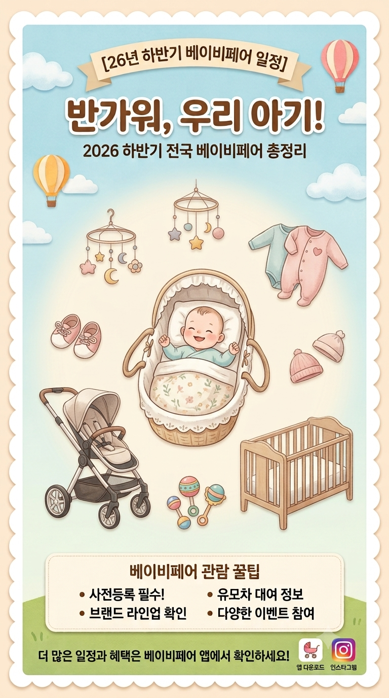 2026년 하반기 베이비페어 일정