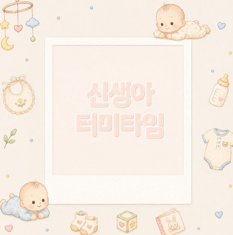신생아 터미타임 시기, 올바른 자세와 방법, 시기별 권장 시간 주의사항까지