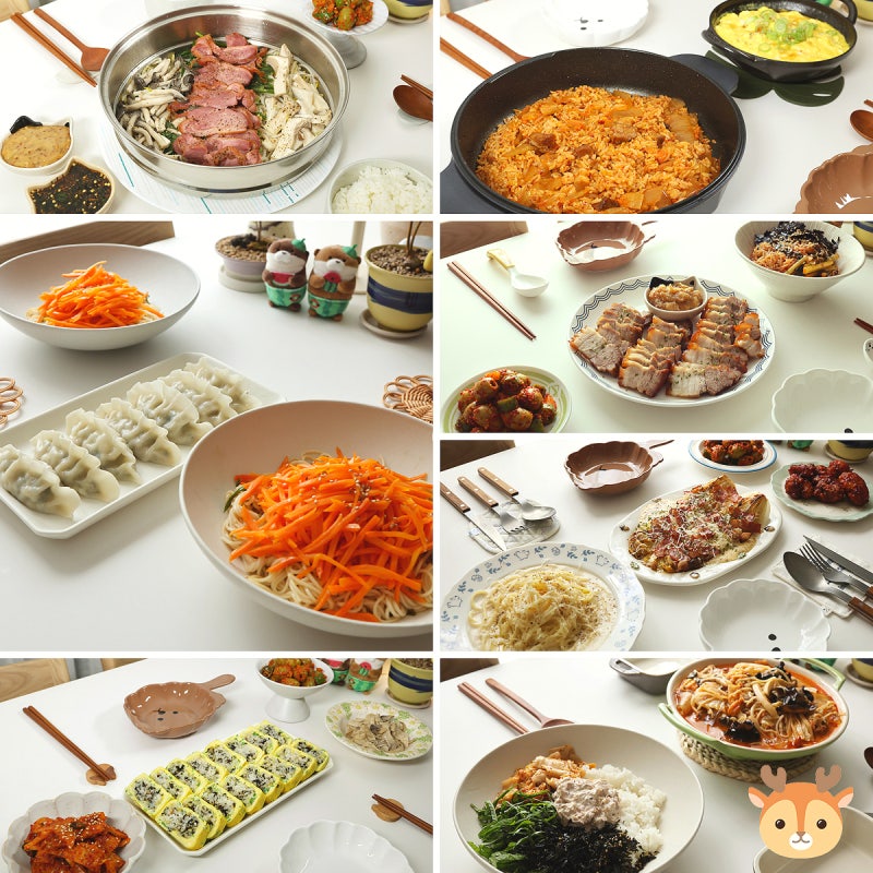일주일 8만 원 외식 같은 간단한요리 집밥 저녁메뉴추천 가득 주간밥상 식단표