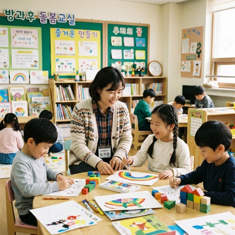 초등돌봄전담사 자격증 없으면 서류부터 탈락, 월급까지 총정리