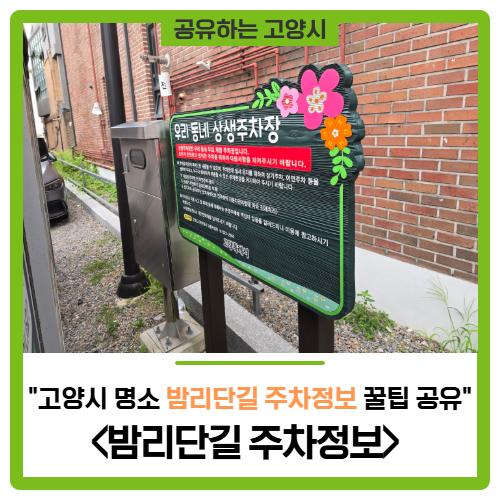 '밤리단길' 주차 꿀팁 3가지! 편하게 주차하세요