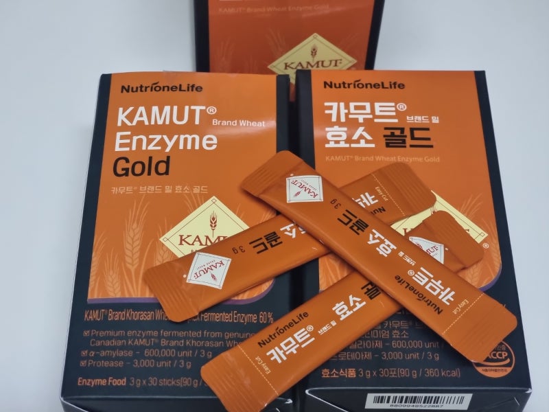카무트효소 골드 3개월 복용 후기