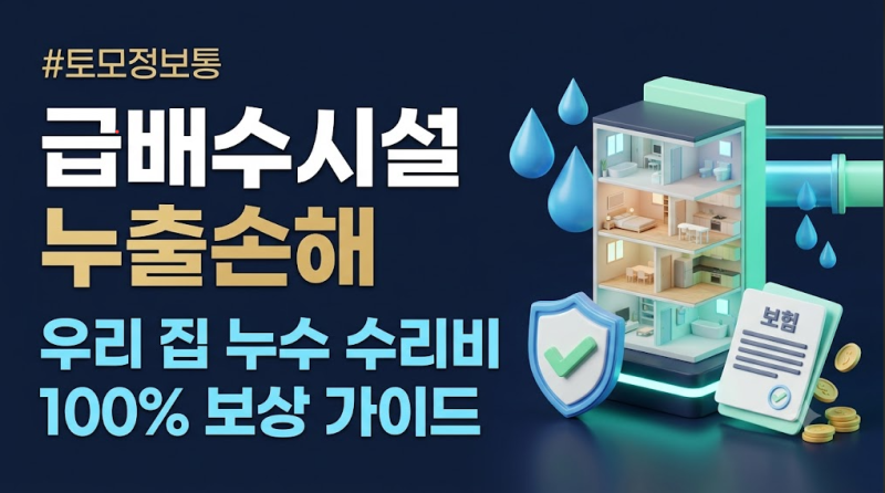 [경악] 아파트 누수로 우리 집 마루 다 젖었는데 일배책으로 보상이 안 된다고?