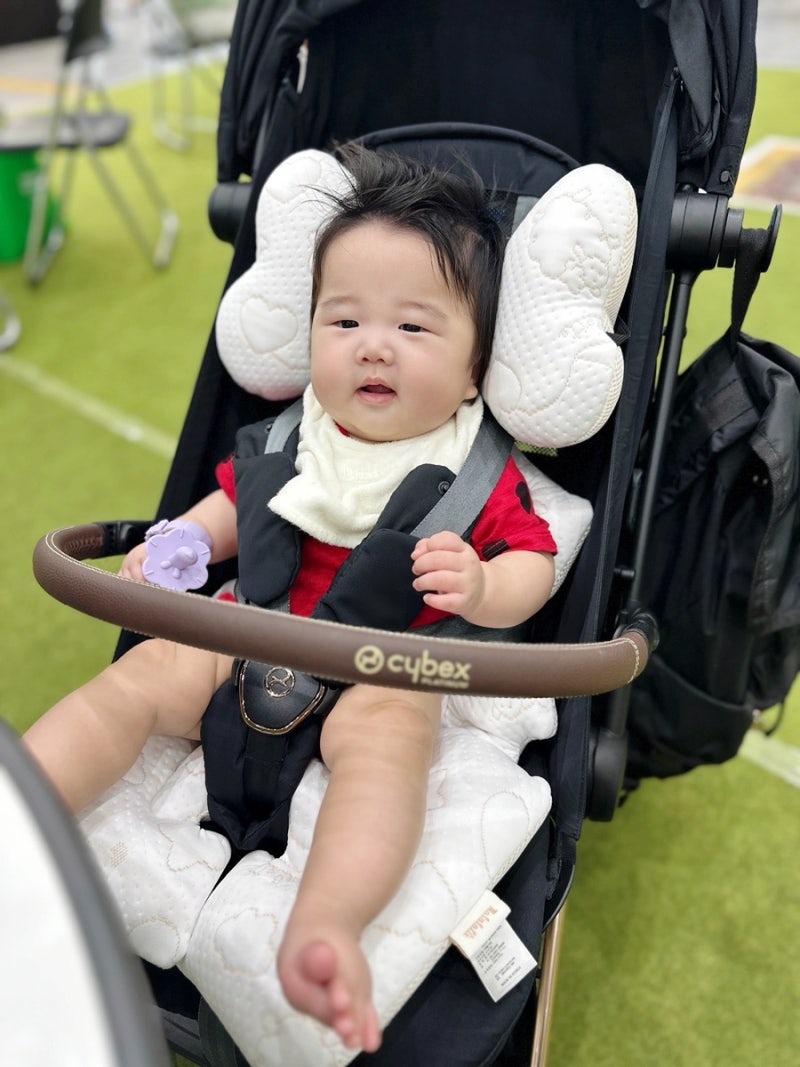 아기 통통라이너 언제까지? 마롤로뜨 듀라론유모차라이너 여름 쿨시트 추천해요
