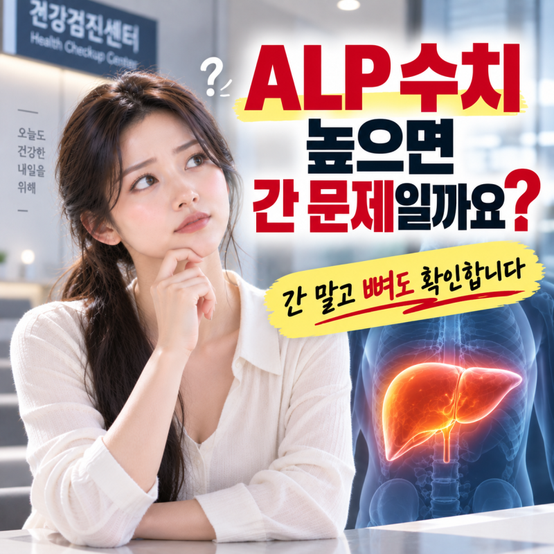 ALP 수치가 높게 나왔다면? 간수치는 정상인데 올라가는 이유