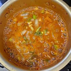 강된장 빡빡장 끓이기, 호박잎 찌는  법