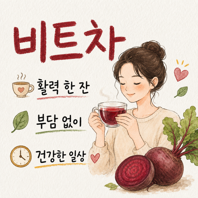 비트차 효능과 일상에서 건강하게 섭취하는 방법