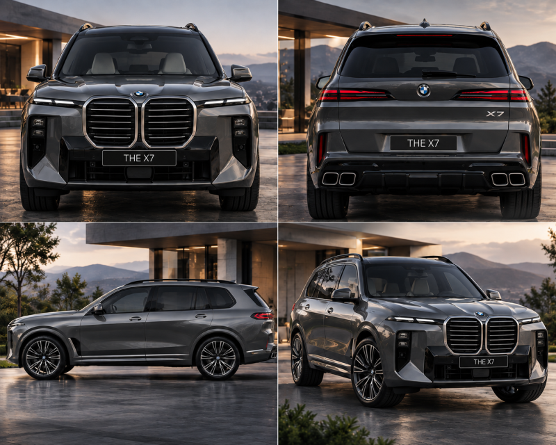 BMW X7 풀체인지 포착, 신형 X5와 달리 분리형 헤드램프 유지한다?