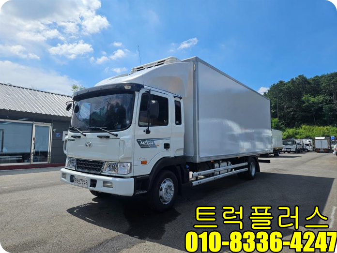 메가트럭 5톤 냉동윙바디 단발이 판매 2019년식 투냉기 완비 중고화물차 매매