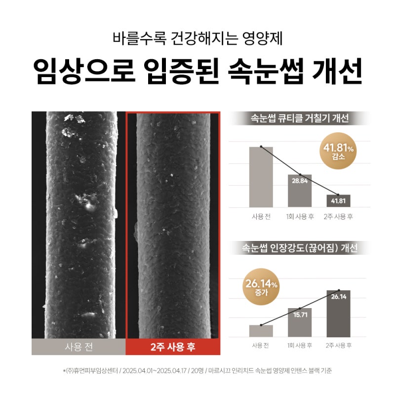 3개월 실사용 후기! 마르시끄 인리치드 컬러 속눈썹영양제로 인생 속눈썹 만들었어요 ✨