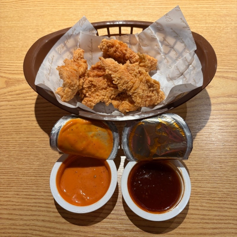 KFC 디핑텐더 소스 꿀조합 추천 칼로리 가격 후기
