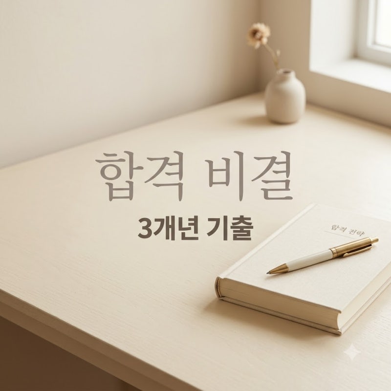 "3일 공부하고 합격?" 요양보호사기출문제 3개년 풀었더니 벌어진 일..