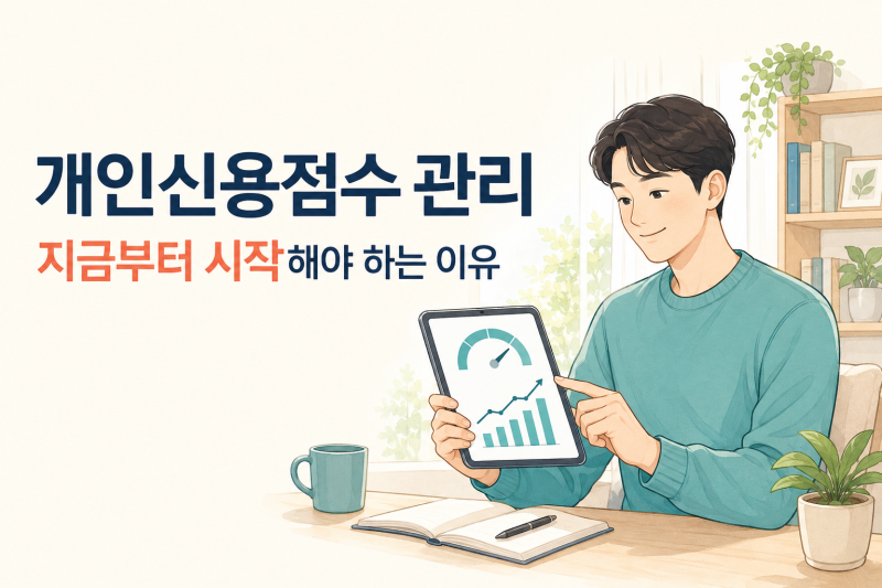 개인신용등급 관리방법｜신용점수 올리기 전에 꼭 알아야 할 5가지
