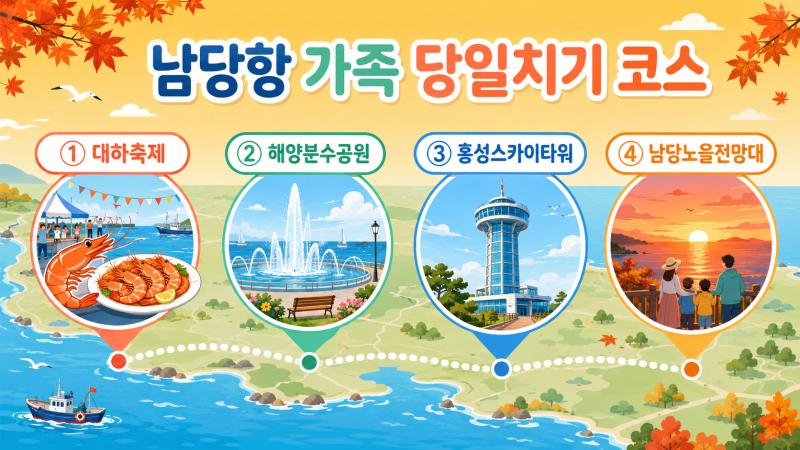 2026 홍성 남당항 대하축제 일정·가격 총정리｜1kg 포장 4만5천 원, 식당 6만 원