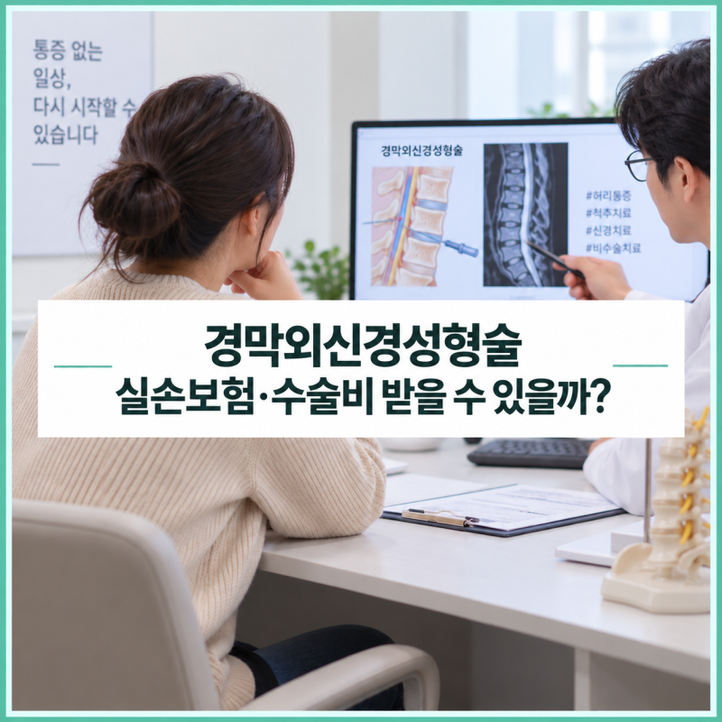 경막외신경성형술 받았는데 실손보험·수술비 받을 수 있을까? ‘