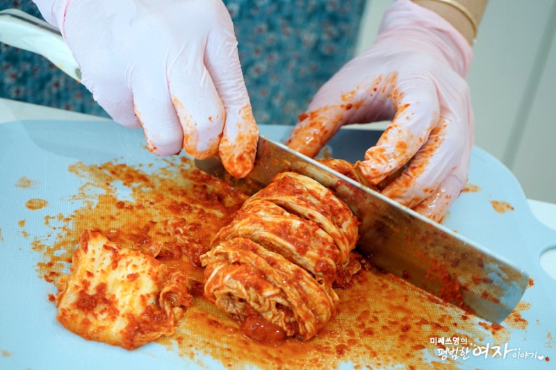 매운김치 대전 선화동 실비김치 실비파김치 스트레스 해소