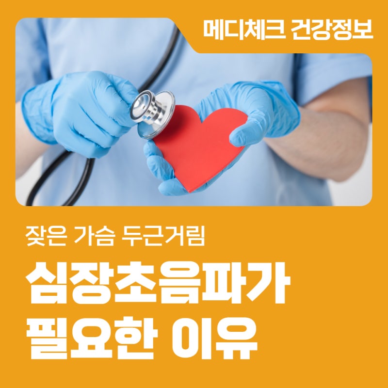 강남 종합검진센터 잦은 가슴 두근거림, 심장초음파가 필요한 이유