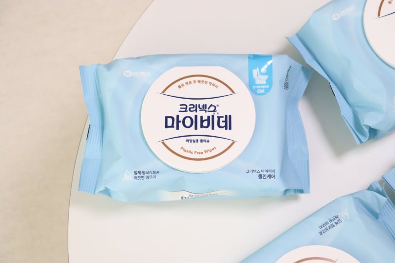 비데물티슈 물에 녹는 마이비데 캡형 리뉴얼 비데티슈