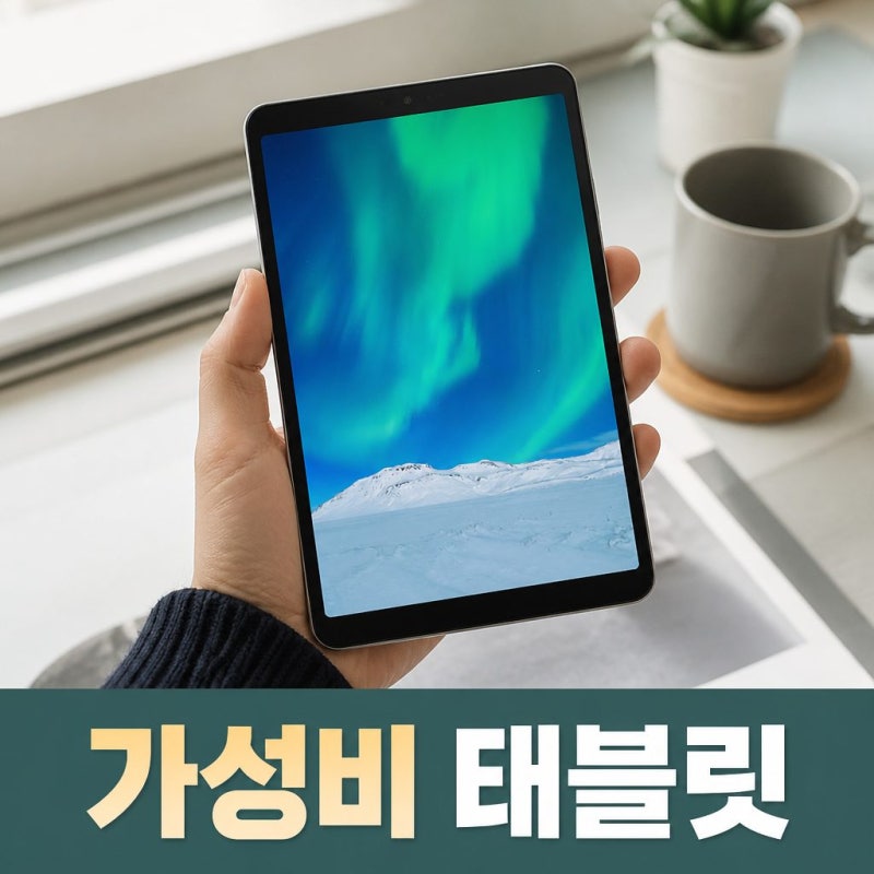 아이뮤즈 뮤패드 K8 안드로이드 태블릿PC 8GB 128GB 가성비 스펙 정리