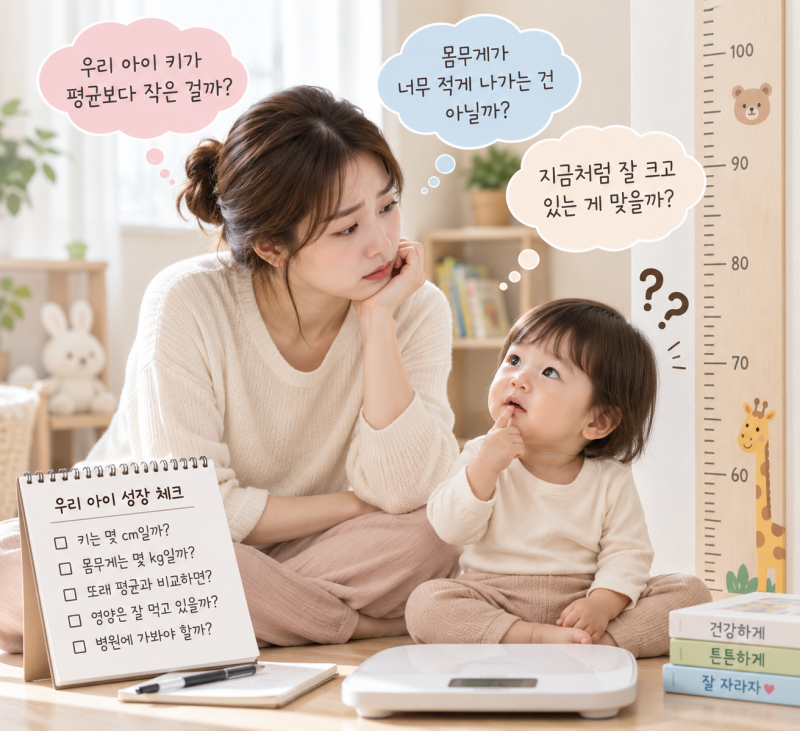 두돌 아기 평균 키 몸무게 성장발달 체크 24개월 성장기준은?