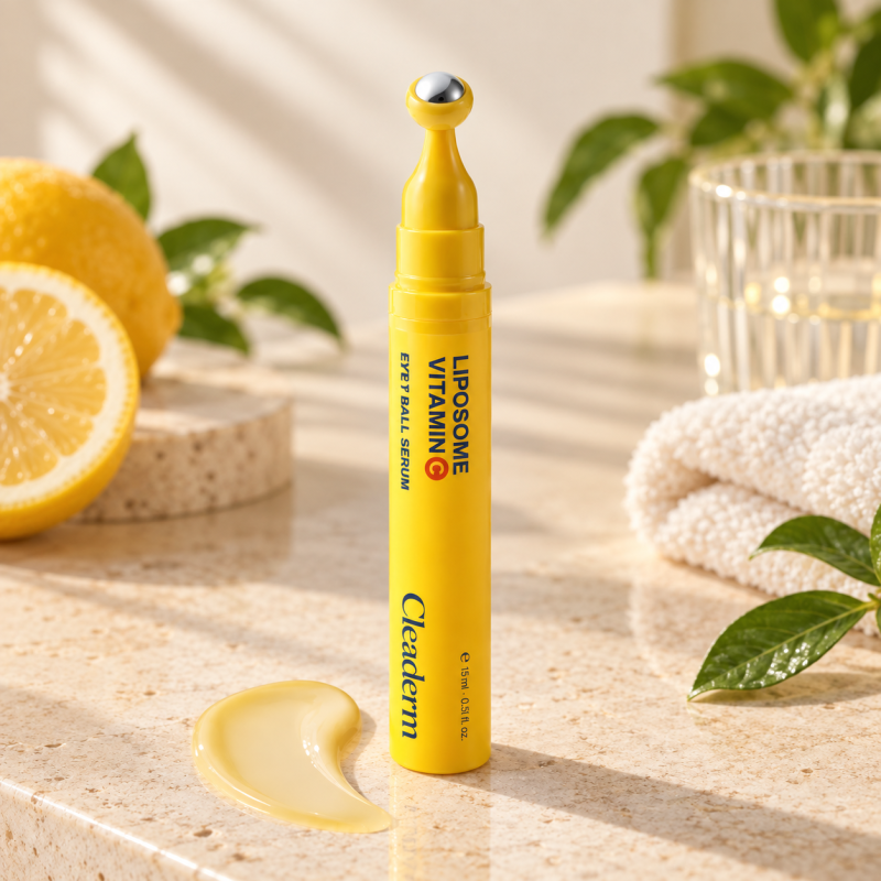 다이소 클리덤 리포좀 비타민C 기미볼세럼 15ml 추천! 360도 마사지볼로 간편한 기미·잡티 스....