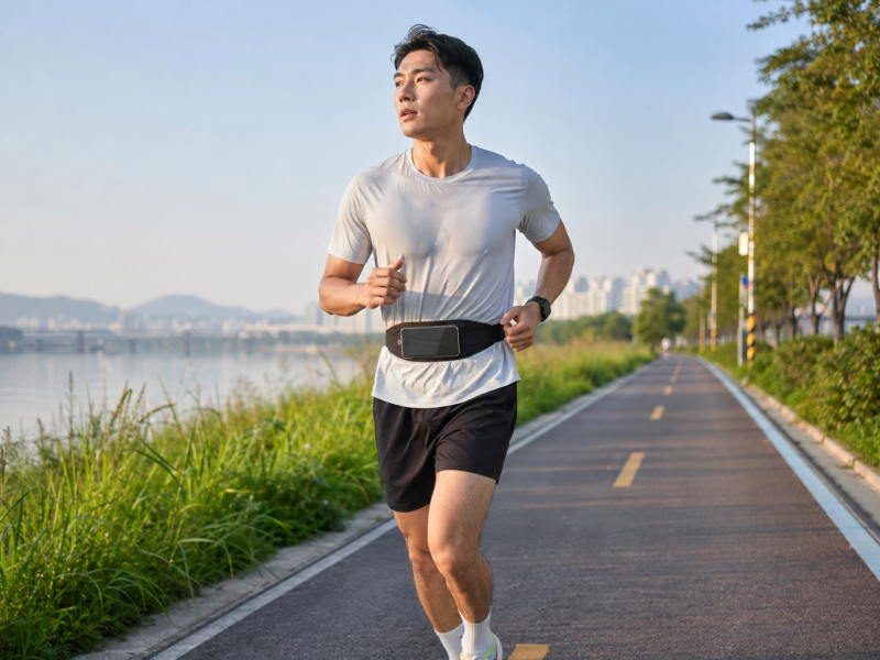 러닝할 때 휴대폰은 어디에 넣는 게 편할까, 러닝벨트 vs 암밴드