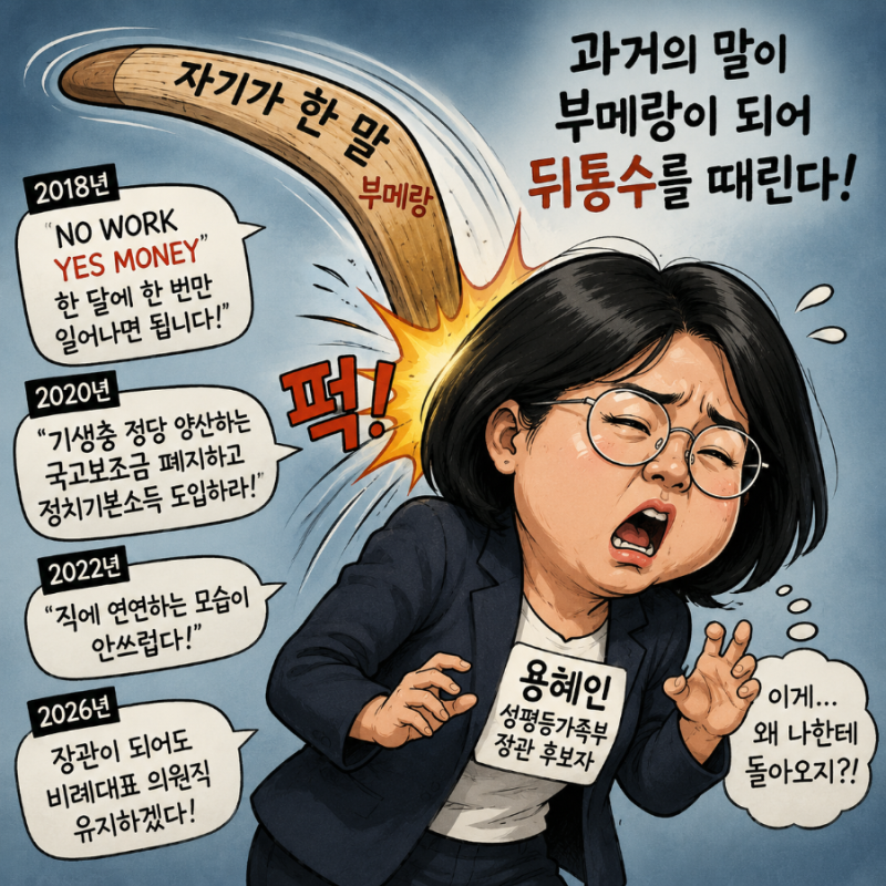 용혜인 성평등가족부 장관 후보자 논란 총정리
