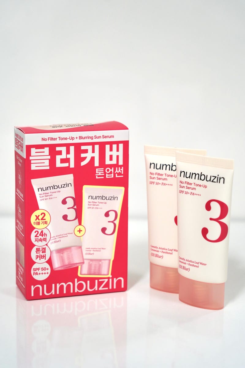 넘버즈인 3번 톤업베이지 선크림 블러 후기 파데프리템으로 좋은 이유