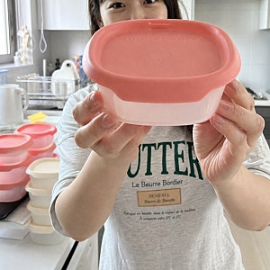 추석 선물 뭐 사야 하냐고 물어봐서 이거 골라줬어요 — 타파웨어 원터치 세트 후기