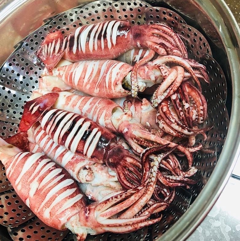총알오징어 통찜 하는 방법 내장까지 먹어도 괜찮을까?