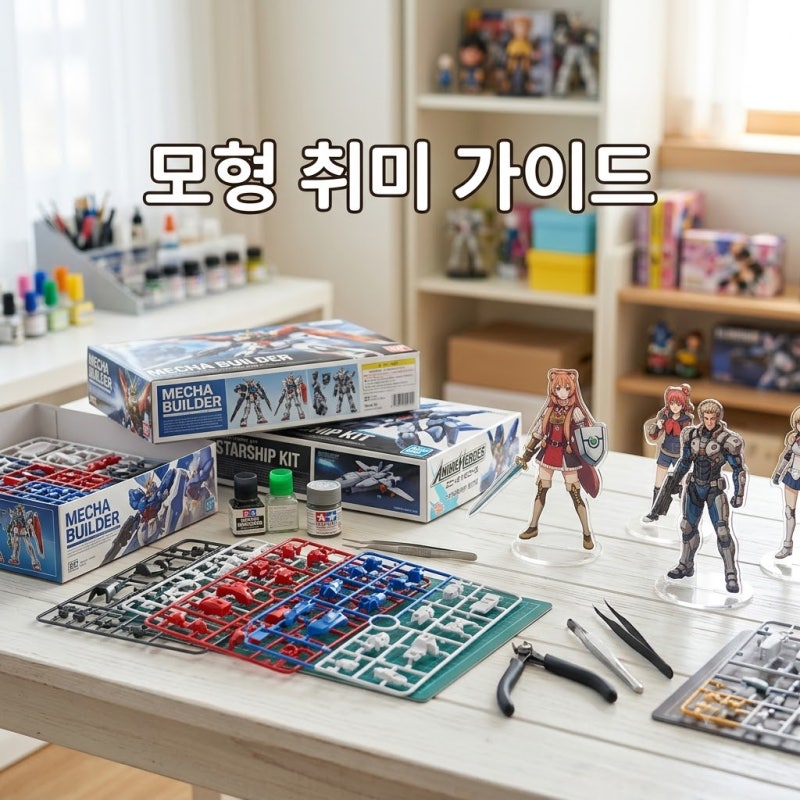 모형 프라모델 피규어 차이점 한눈에 정리! 입문자를 위한 취미 가이드