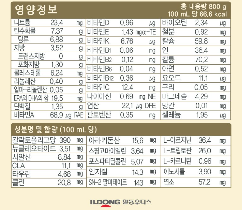 일동후디스 산양분유 1단계 솔직 후기｜약사가 성분부터 먹여본 후기까지