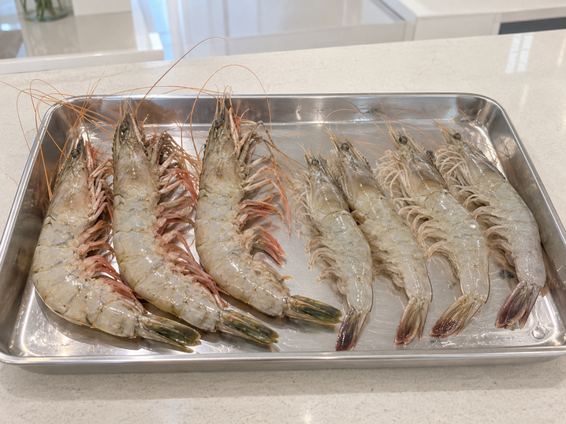 대하 흰다리새우 비교, 구분법은? 자연산·맛 차이까지 총정리