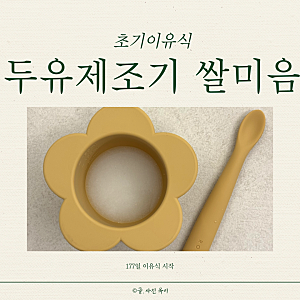 두유제조기 쌀미음 만드는 법 초기 이유식