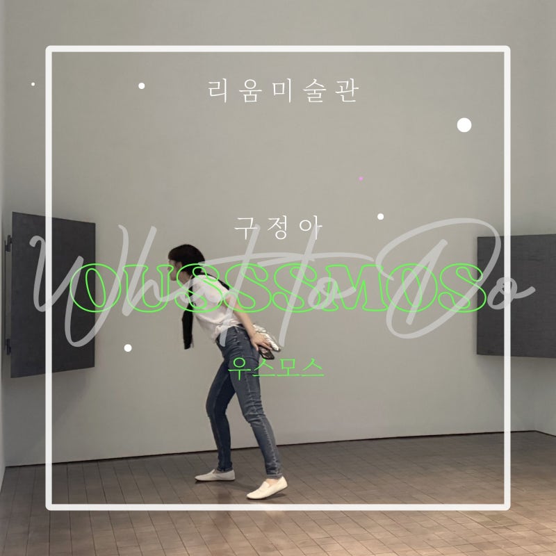[서울 이색 전시] 이태원 전시 리움미술관 “구정아: 우스모스” (찾는 재미가 있는 전시)
