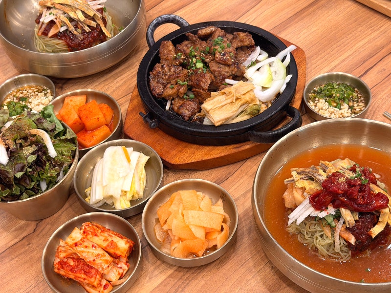 구미 금오산 맛집 교동면옥구미점 구미 점심 맛집