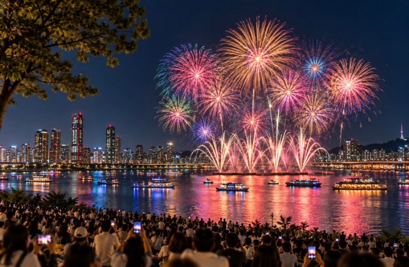 2026 서울세계불꽃축제 여의도 시간·명당·교통통제·주차 정보